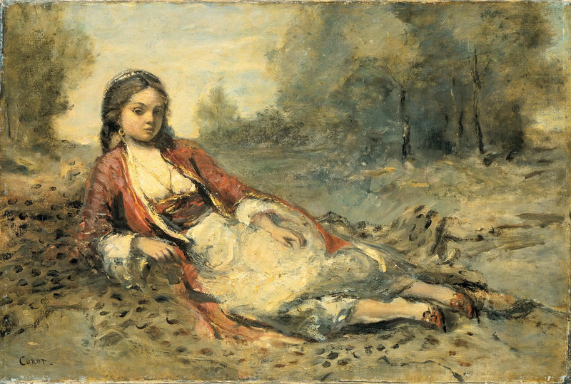 Algérica - Jean-Baptiste Camille Corot