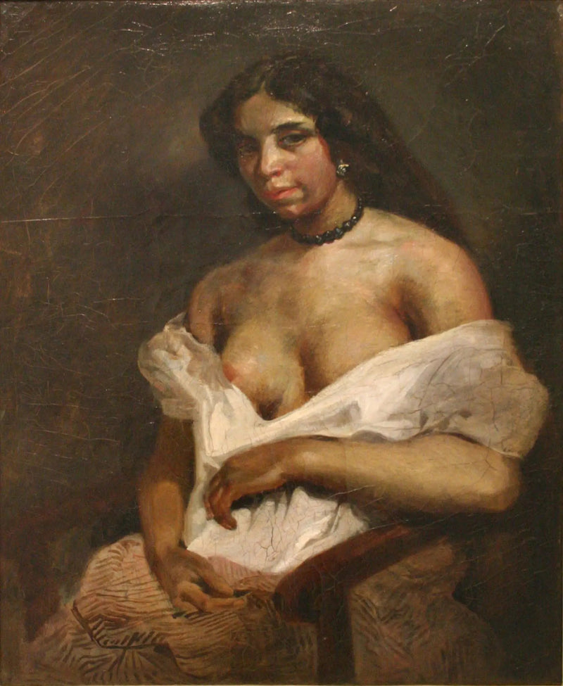 Aline a mulata - Eugène Delacroix