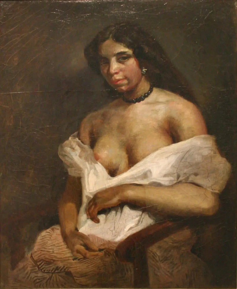 Aline a mulata - Eugène Delacroix