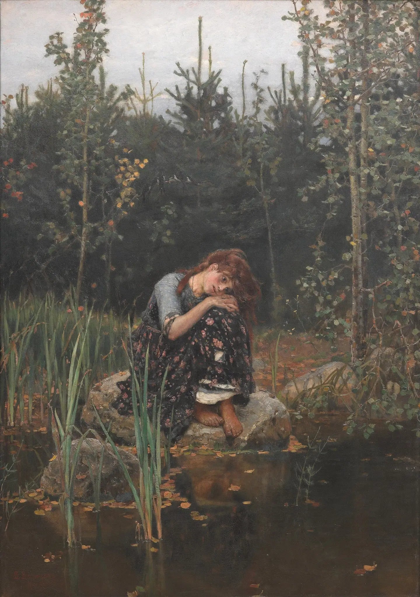 Alionouchka - Viktor Vasnetsov - Alpha Reproduction