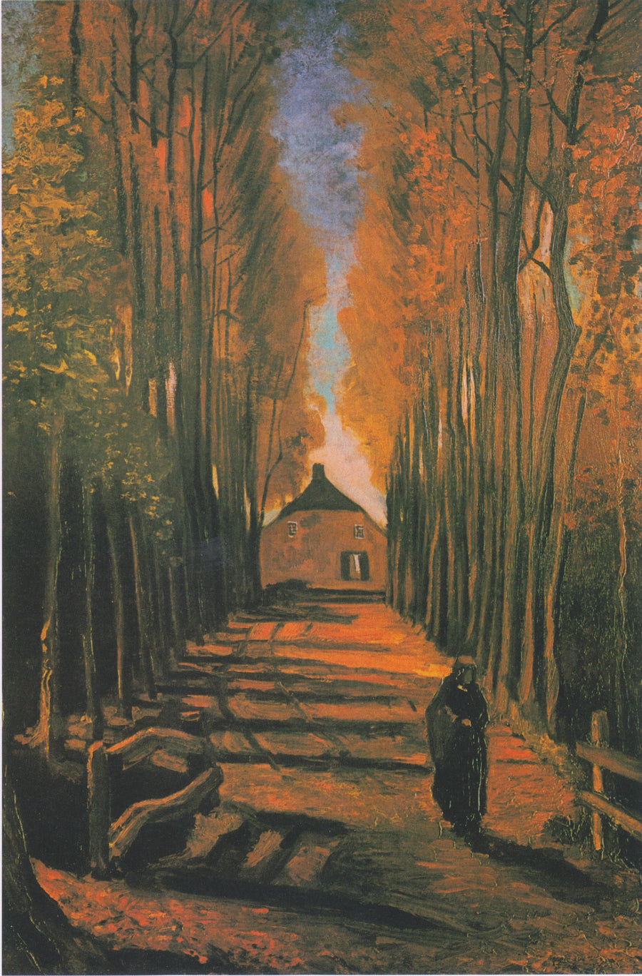 Alameda dos Choupos no Outono - Vincent van Gogh