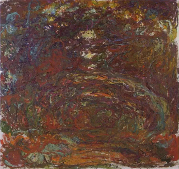O caminho das roseiras - Claude Monet