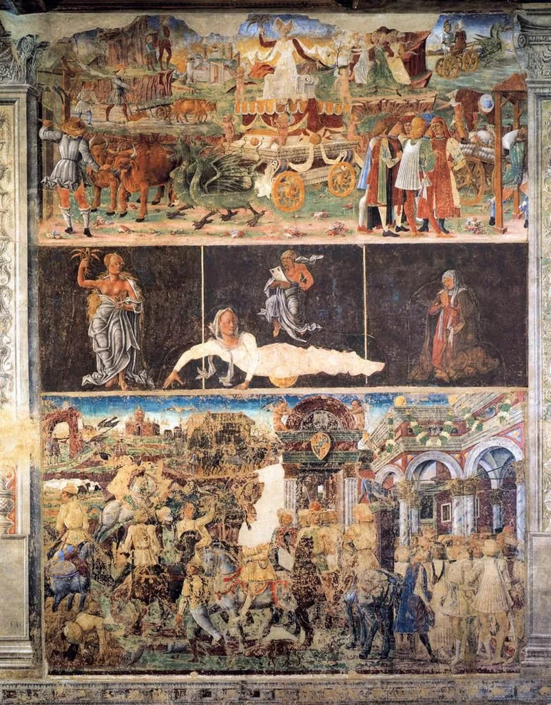 Allegoria de agosto: O triunfo de Ceres - Cosmé Tura
