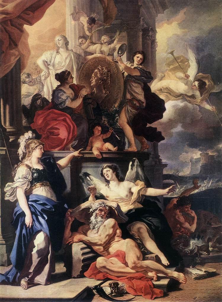 Allegoria de um Reino - Francesco Solimena