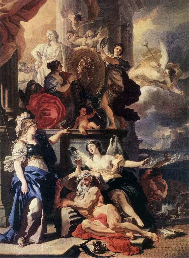 Allegoria de um Reino - Francesco Solimena