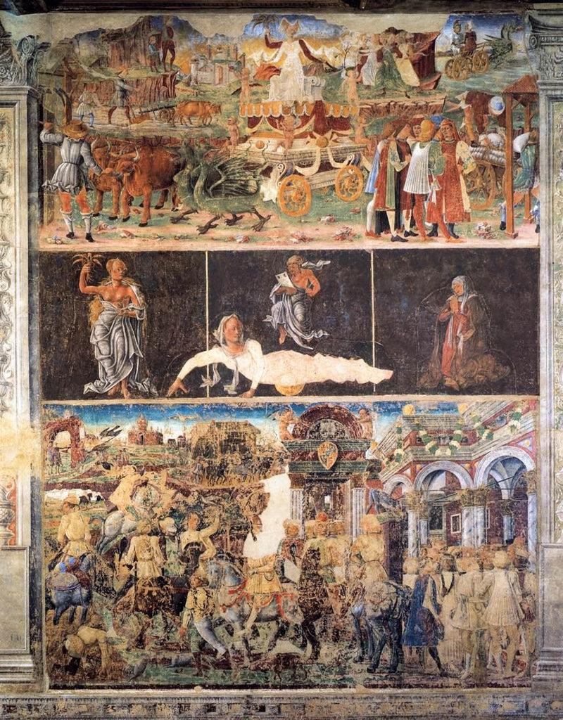 Allegoria de agosto: O triunfo de Ceres - Cosmé Tura