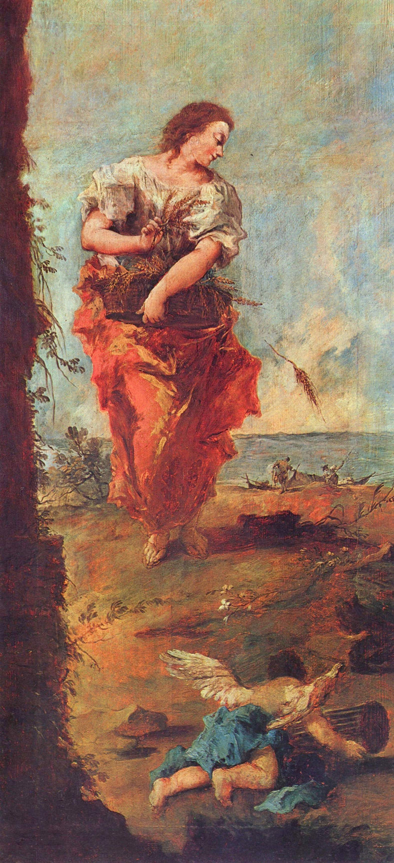 Allegoria da Abundância - Francesco Guardi