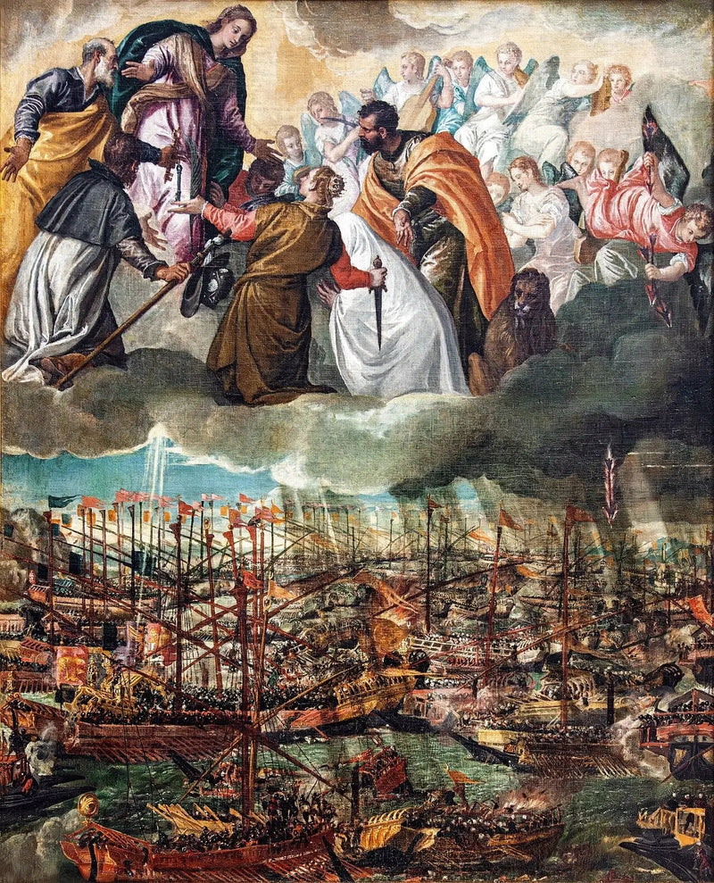 Alegoria da Batalha de Lepanto - Paolo Veronese