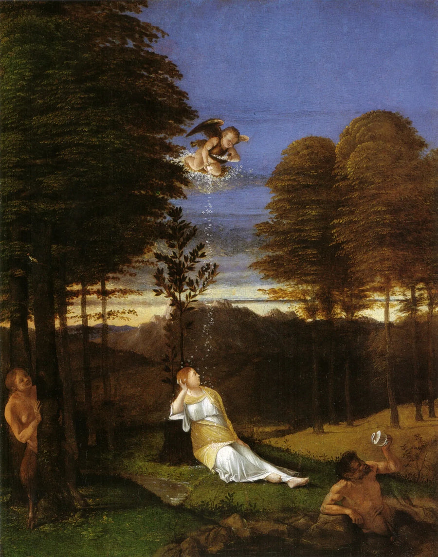 Allegoria da castidade - Lorenzo Lotto