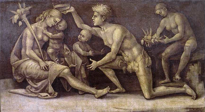 Allegoria da fertilidade e da abundância - Luca Signorelli