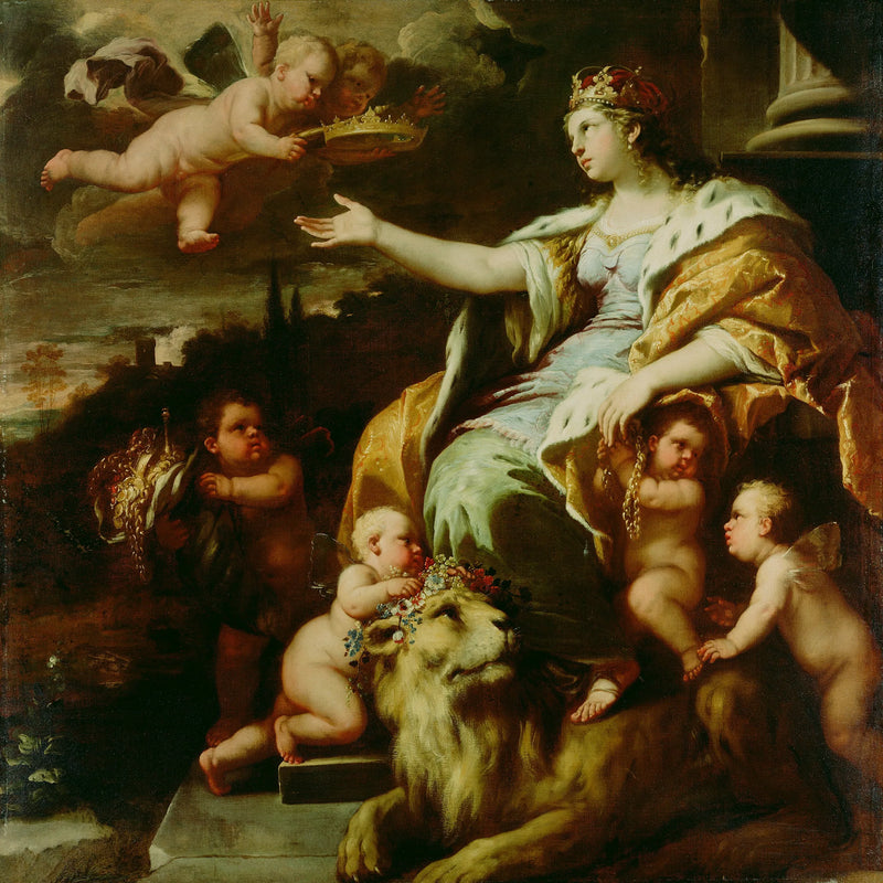 Allegoria da Magnanimidade - Luca Giordano
