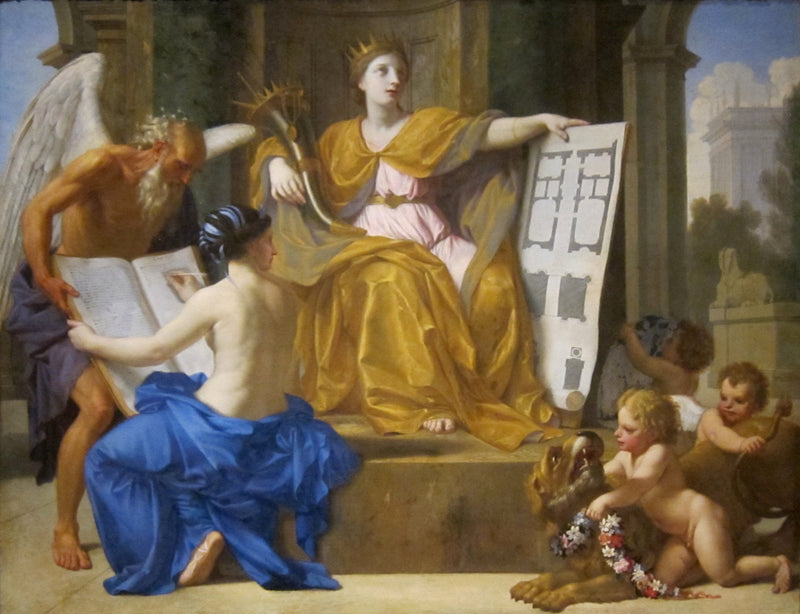 Allegoria da Magnificência - Eustache Le Sueur