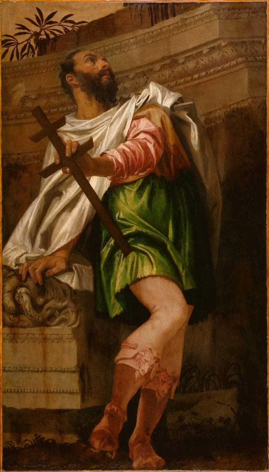 Alegoria da navegação com um bastão cruzado: Averróis - Paul Véronèse