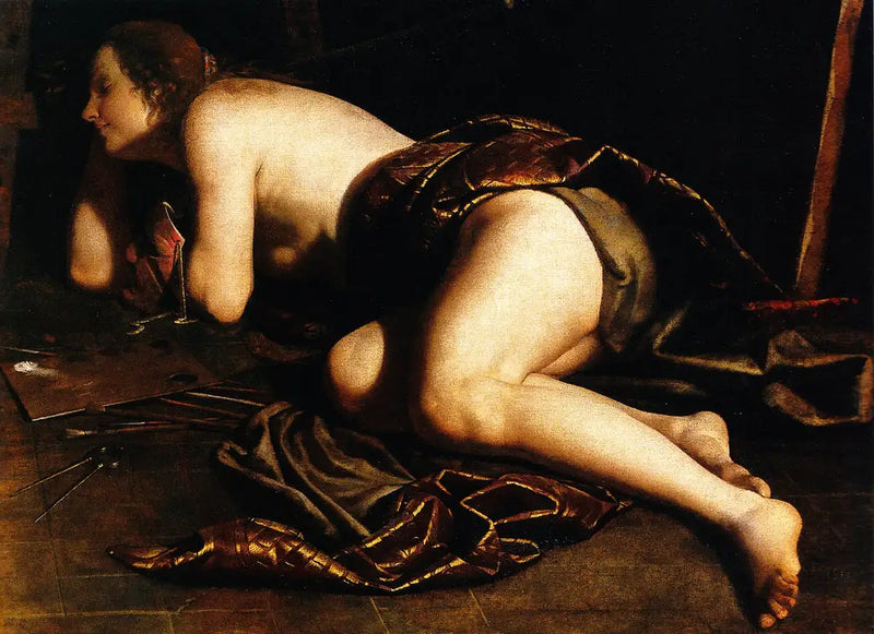 Alegoria da Pintura - Artemisia Gentileschi