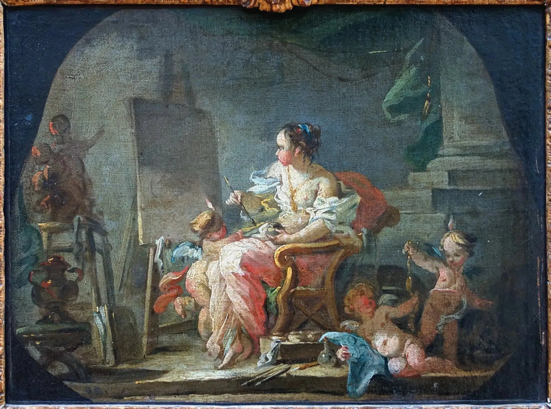 Alegoria da Pintura - François Boucher