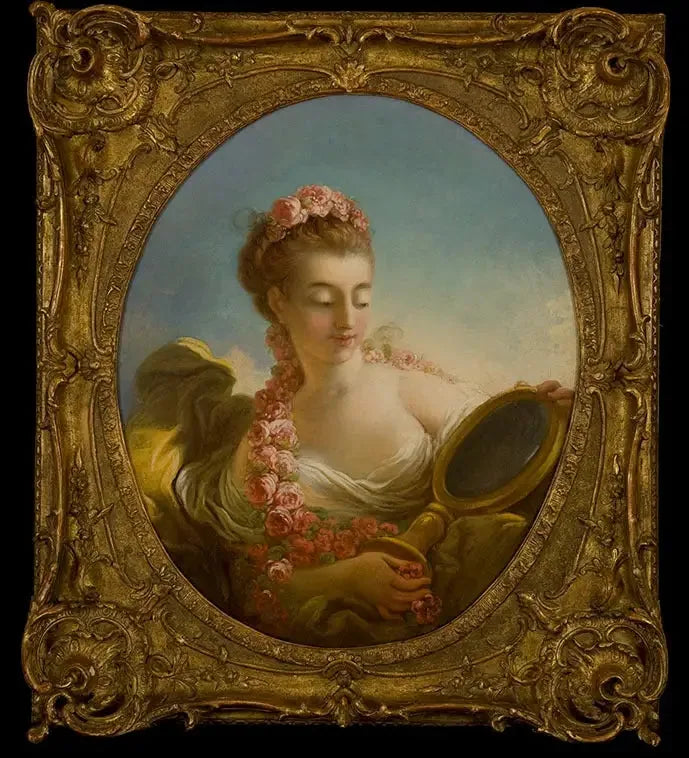 Alegoria da Prudência - Jean-Honoré Fragonard