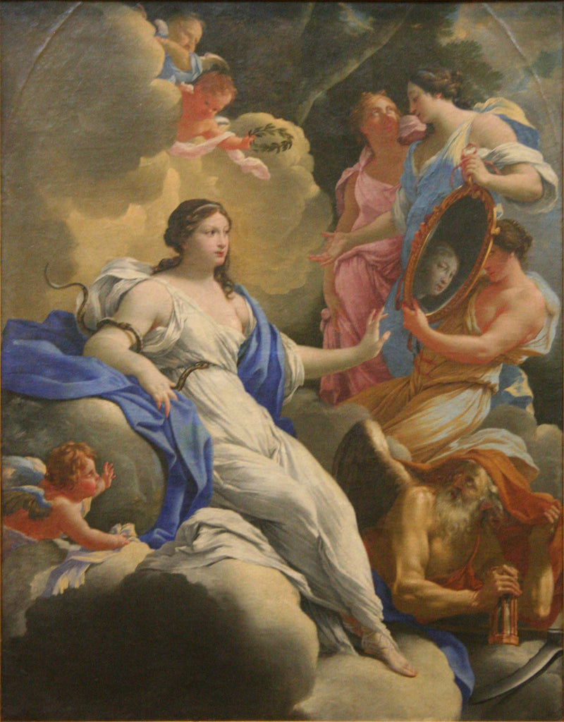 Alegoria da Prudência. - Simon Vouet