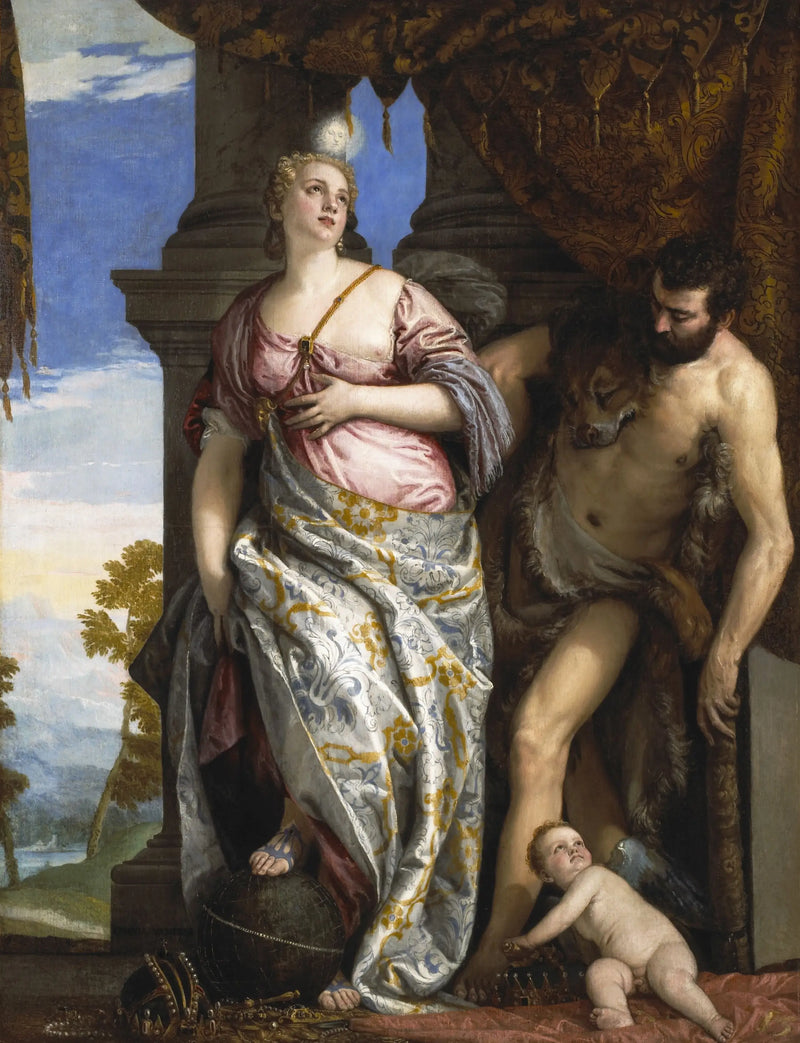 Alegoria da Sabedoria e da Força - Paolo Veronese