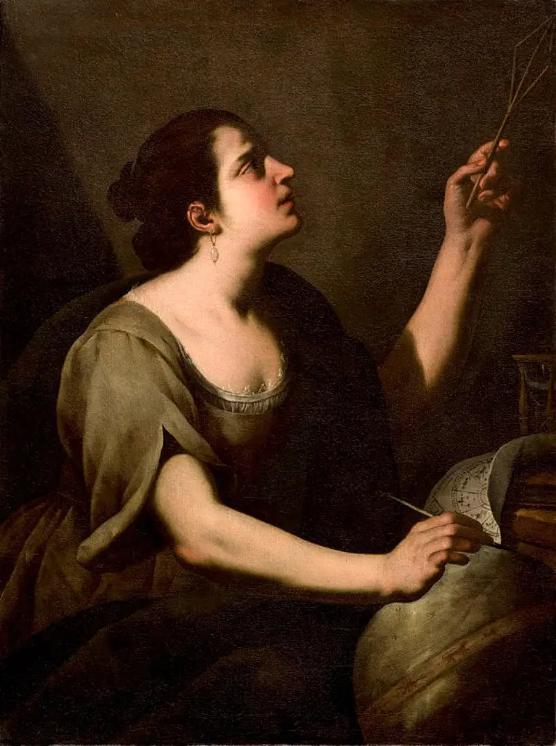 Alegoria da astronomia - Artemisia Gentileschi