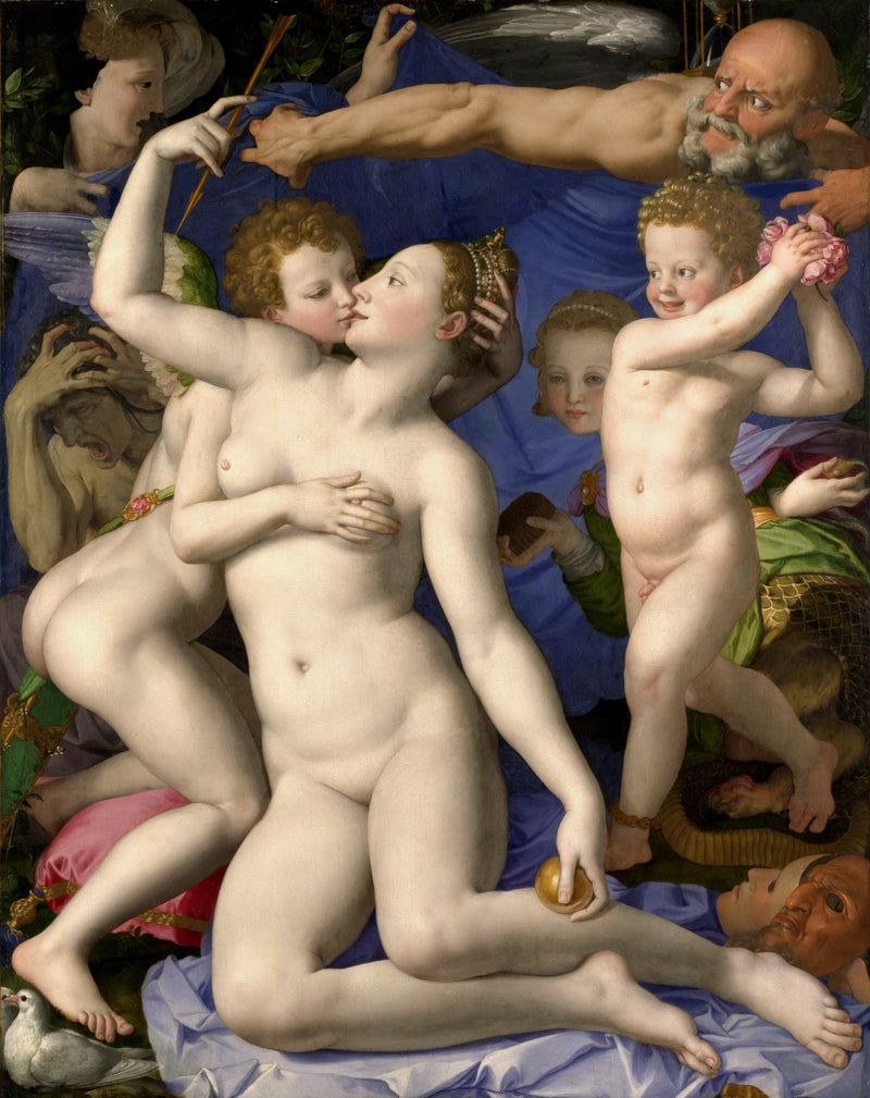 Allegoria do triunfo de Vênus - Bronzino
