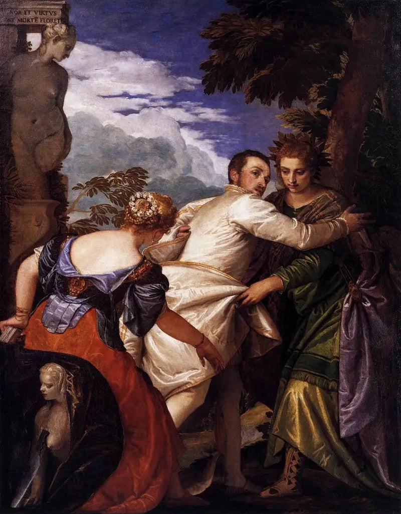 Alegoria do Vício e da Virtude - Paulo Véronèse