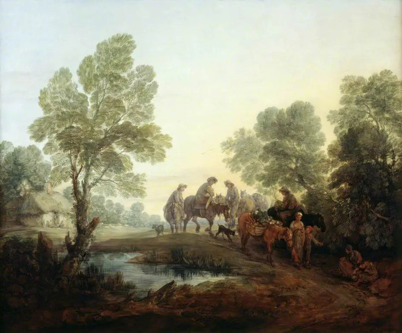 Ir ao mercado - Thomas Gainsborough
