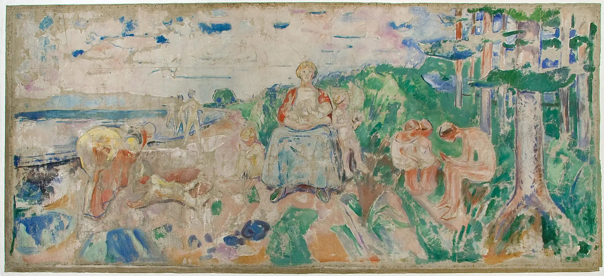 Reproduction du tableau « Alma mater - Edvard Munch » par Alpha Reproduction en peinture à l’huile