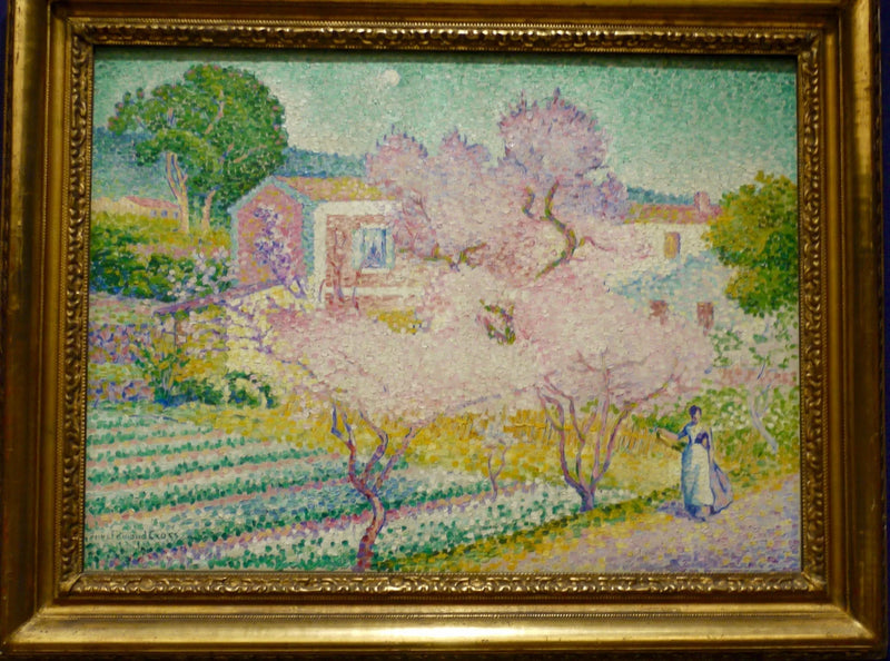 Amendoeiras em flor - Henri-Edmond Cross