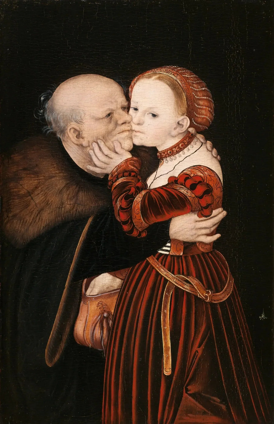 Amantes mal combinados - Lucas Cranach, o Velho