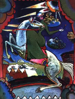 Amazônia nas montanhas - Vassily Kandinsky