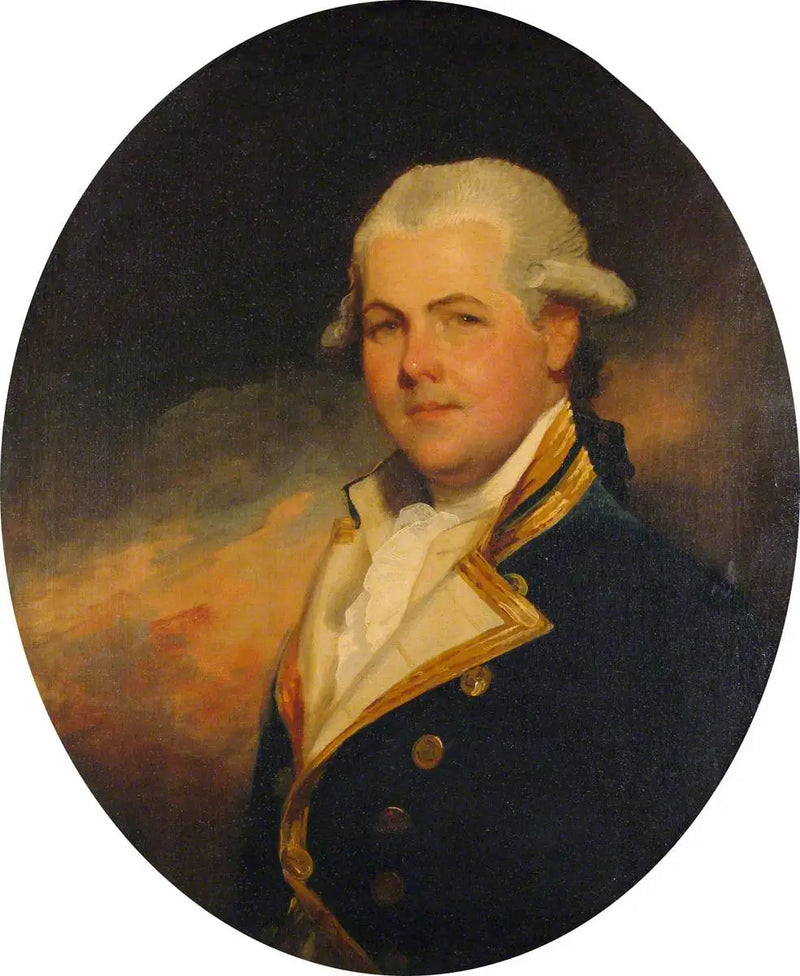 Almirante Charles Morice Pole, Bt (1757-1830) - Gilbert Stuart