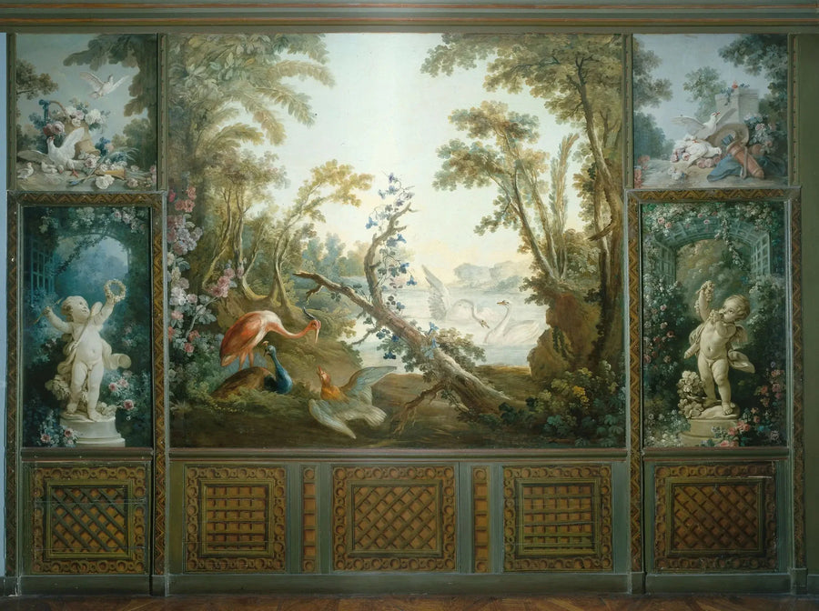 Amor às uvas - François Boucher