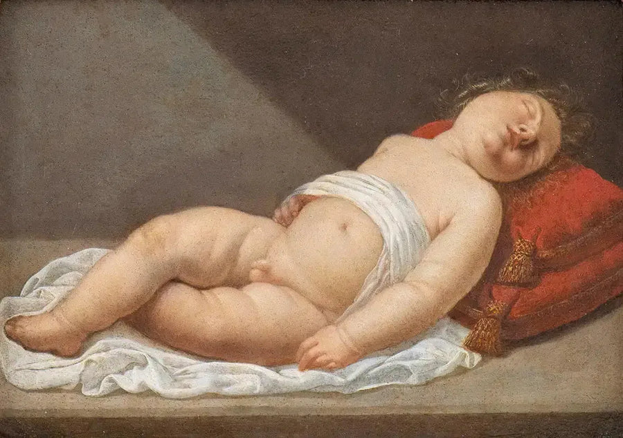Amor adormecido - Artemisia Gentileschi