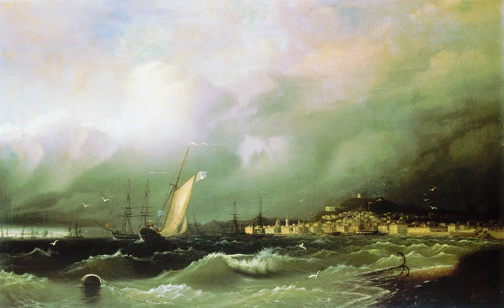 Ancienne Théodosie - Ivan Aïvazovski - Alpha Reproduction