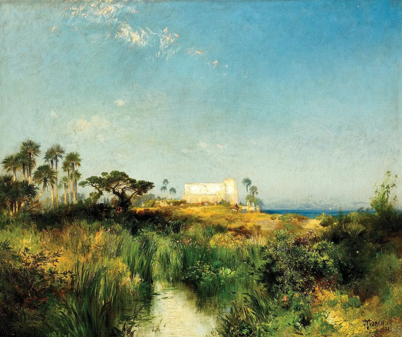 Antiga torre de vigia em Saint-Augustin - Thomas Moran