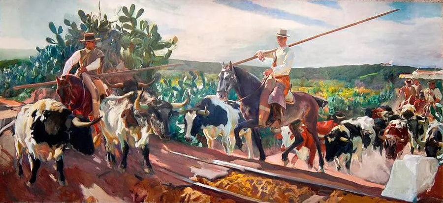 Andaluzia, O Encerro - Joaquín Sorolla