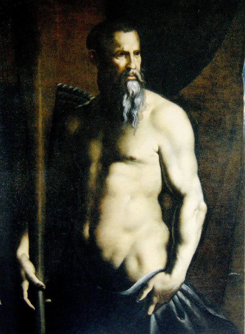 Andrea Doria no papel de Netuno - Bronzino