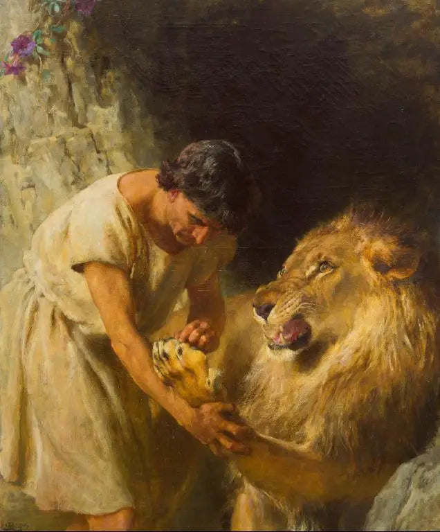 Androclés e o Leão - Briton Rivière