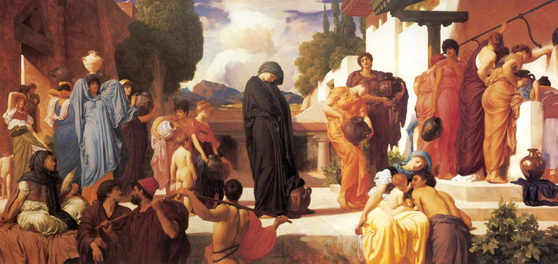 Andrômaca cativa - Frederic Leighton