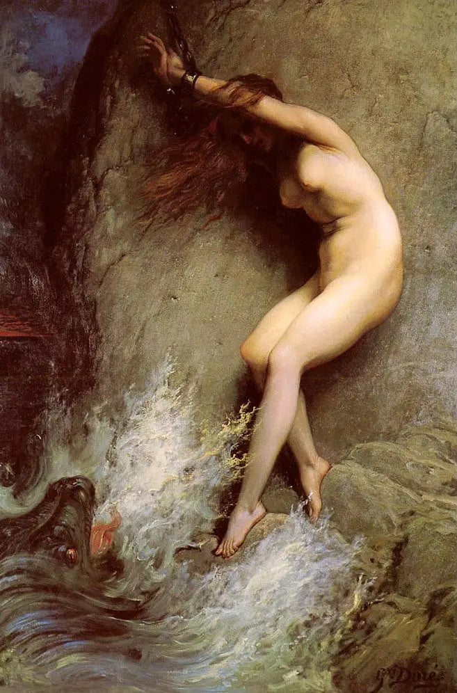 Andrômeda - Gustave Doré
