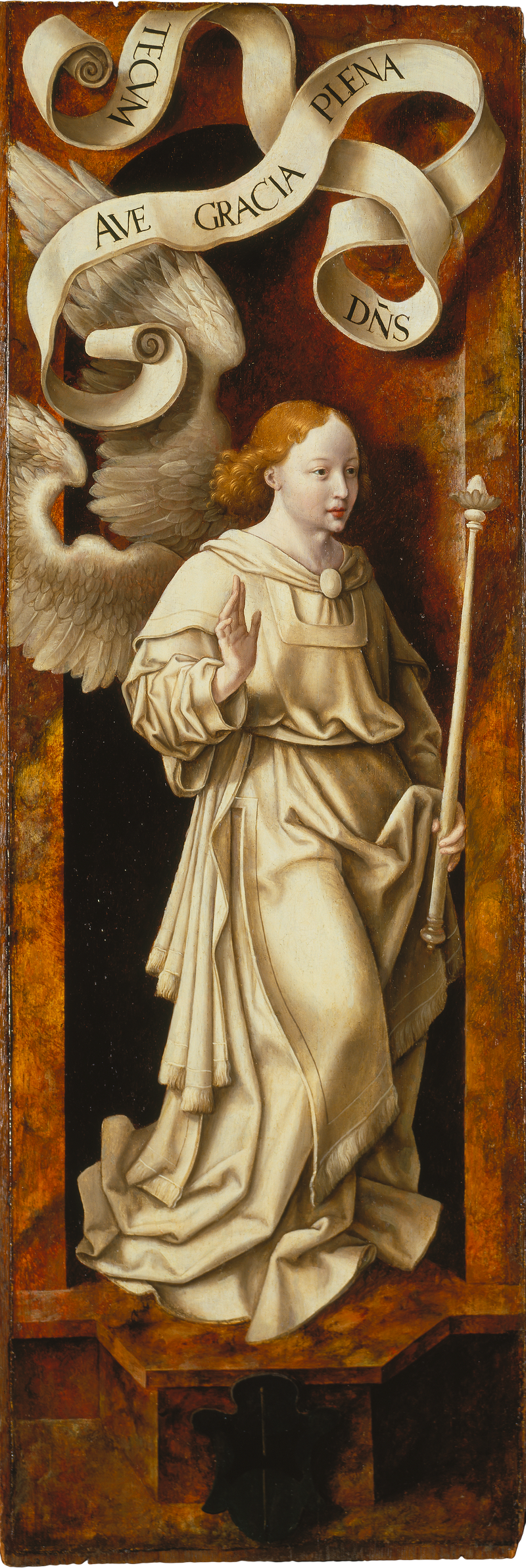 Anjo da Anunciação - Joos van Cleve