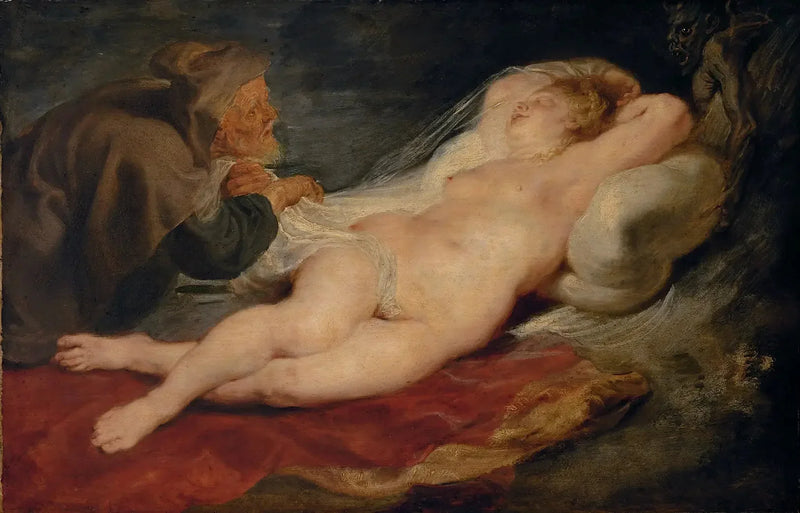 Angélica e o Ermitão - Peter Paul Rubens