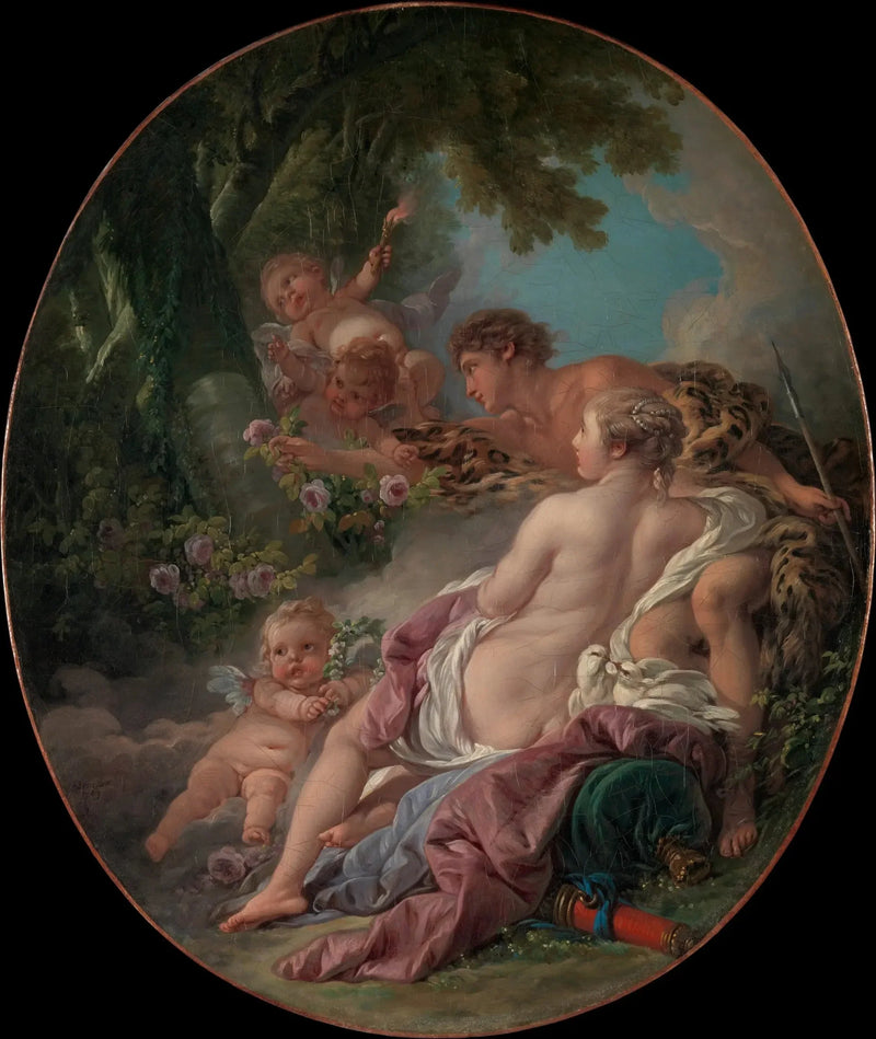 Angélica e Médor - François Boucher