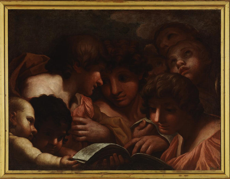 Anjos cantantes - Ludovico Carracci