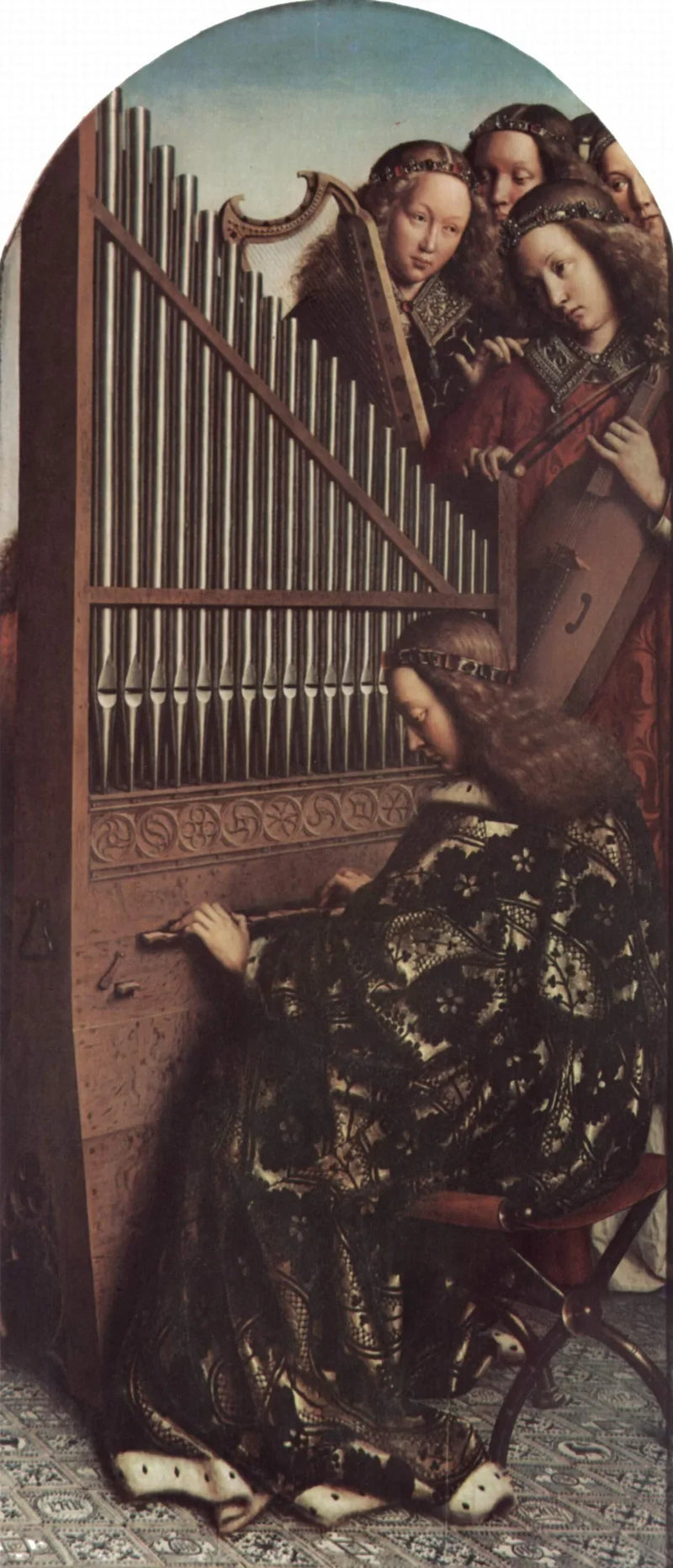 Anjos músicos - Hubert van Eyck