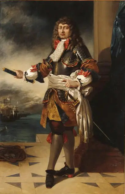 Anne Hilarion de Costentin, conde de Tourville (1642-1701) - Eugène Delacroix