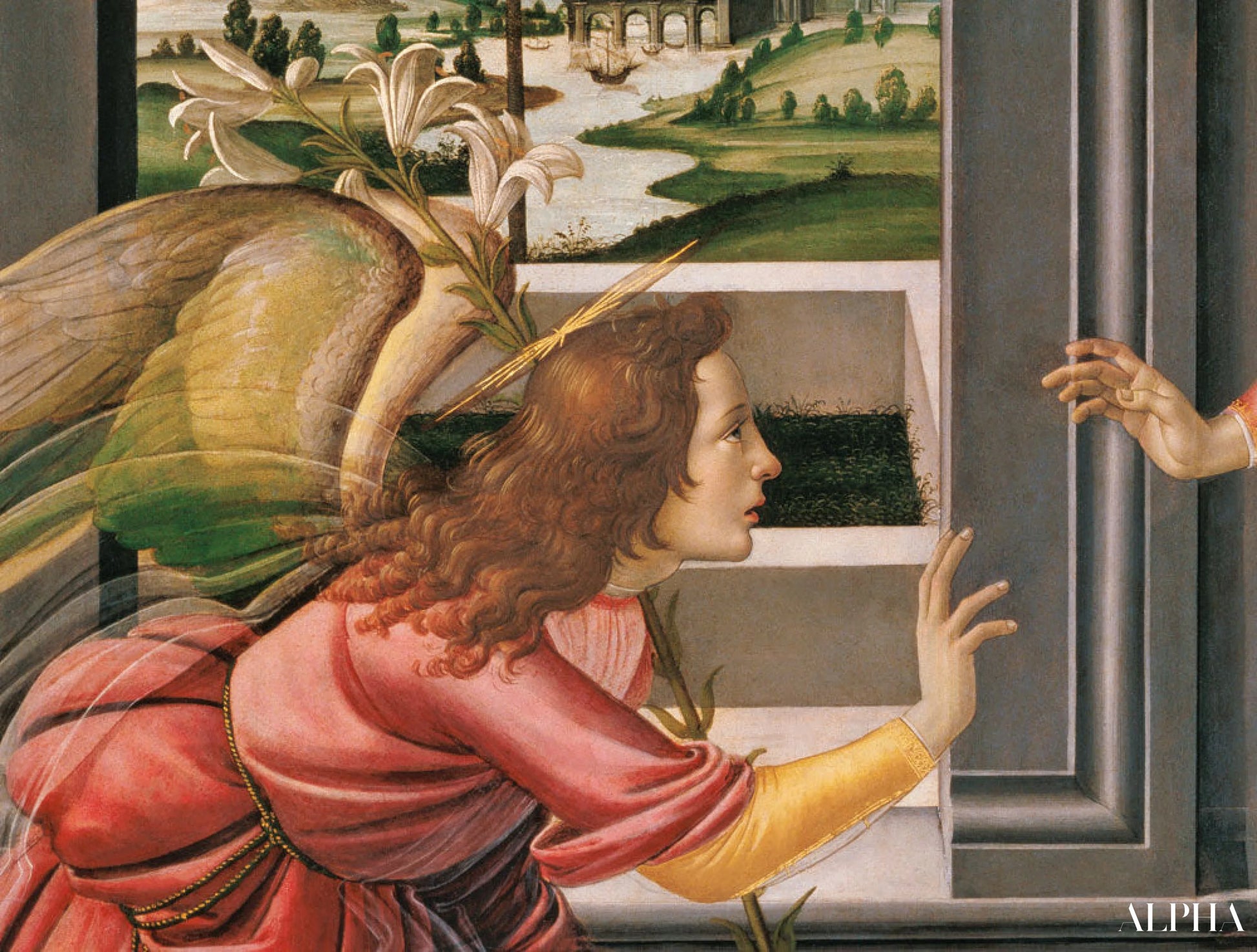 Annonciation 1489 - Sandro Botticelli - Reproductions de tableaux et peintures haut de gamme