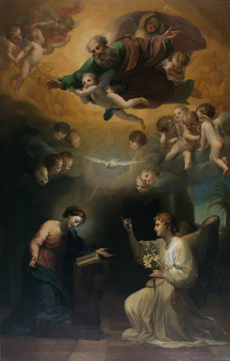 Anunciação a Maria - Anton Raphael Mengs