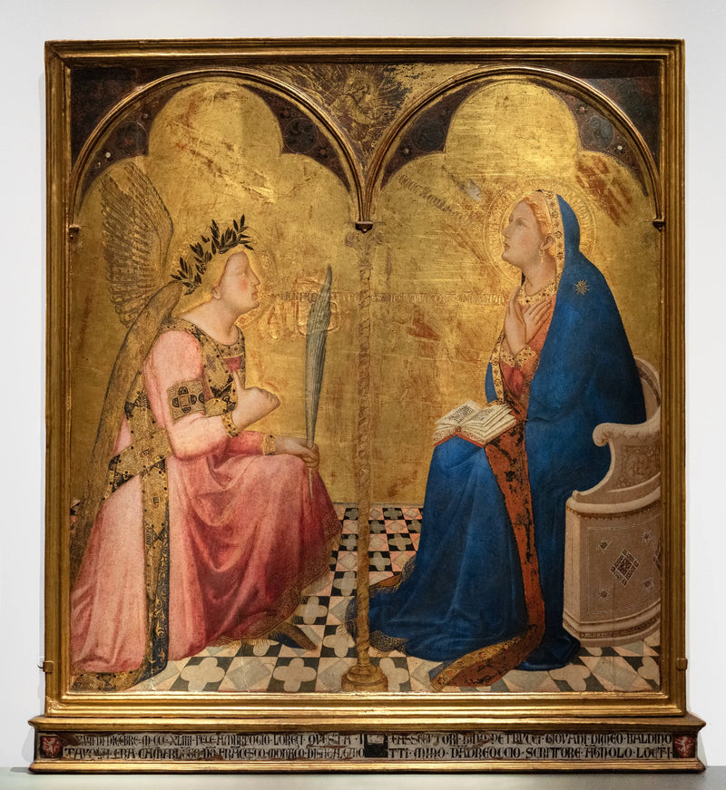 Anunciação - Ambrogio Lorenzetti