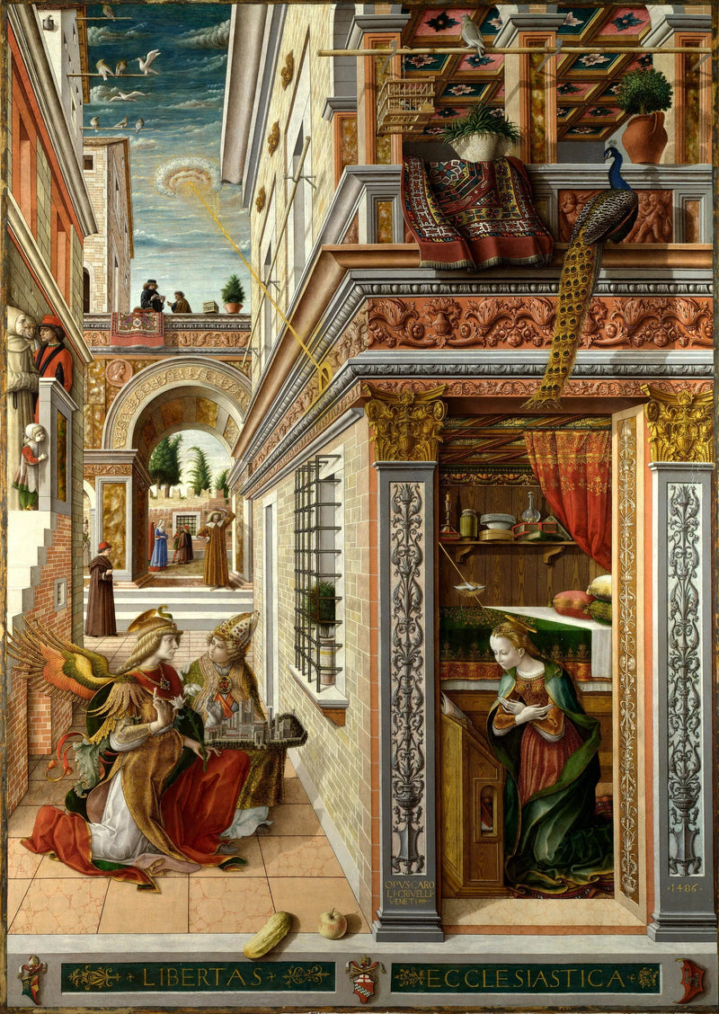 Anunciação de Ascoli - Carlo Crivelli